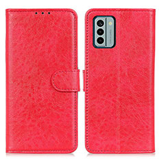 Coque Portefeuille Livre Cuir Etui Clapet A07D pour Nokia G22 Rouge