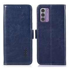 Coque Portefeuille Livre Cuir Etui Clapet A07D pour Nokia G42 5G Bleu