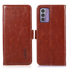 Coque Portefeuille Livre Cuir Etui Clapet A07D pour Nokia G42 5G Marron