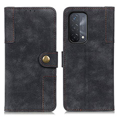 Coque Portefeuille Livre Cuir Etui Clapet A07D pour OnePlus Nord N200 5G Noir