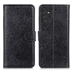 Coque Portefeuille Livre Cuir Etui Clapet A07D pour Samsung Galaxy A04s Noir