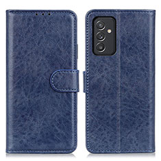 Coque Portefeuille Livre Cuir Etui Clapet A07D pour Samsung Galaxy A05s Bleu