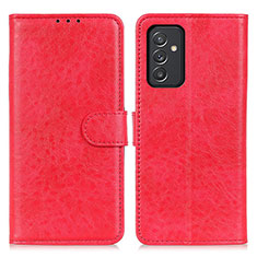 Coque Portefeuille Livre Cuir Etui Clapet A07D pour Samsung Galaxy A05s Rouge