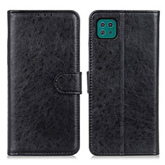 Coque Portefeuille Livre Cuir Etui Clapet A07D pour Samsung Galaxy A22 5G Noir