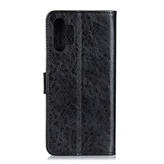 Coque Portefeuille Livre Cuir Etui Clapet A07D pour Samsung Galaxy A32 4G Noir