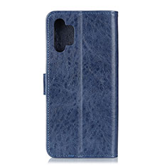 Coque Portefeuille Livre Cuir Etui Clapet A07D pour Samsung Galaxy A32 5G Bleu