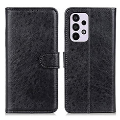 Coque Portefeuille Livre Cuir Etui Clapet A07D pour Samsung Galaxy A33 5G Noir