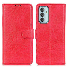 Coque Portefeuille Livre Cuir Etui Clapet A07D pour Samsung Galaxy F23 5G Rouge