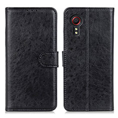 Coque Portefeuille Livre Cuir Etui Clapet A07D pour Samsung Galaxy XCover 5 SM-G525F Noir