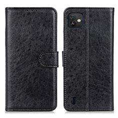 Coque Portefeuille Livre Cuir Etui Clapet A07D pour Wiko Y82 Noir