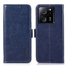 Coque Portefeuille Livre Cuir Etui Clapet A07D pour Xiaomi Mi 13T 5G Bleu