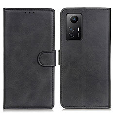 Coque Portefeuille Livre Cuir Etui Clapet A07D pour Xiaomi Redmi Note 12S Noir