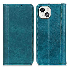 Coque Portefeuille Livre Cuir Etui Clapet A08 pour Apple iPhone 14 Plus Vert