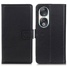 Coque Portefeuille Livre Cuir Etui Clapet A08D pour Huawei Honor 90 5G Noir