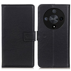 Coque Portefeuille Livre Cuir Etui Clapet A08D pour Huawei Honor Magic6 Lite 5G Noir