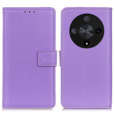 Coque Portefeuille Livre Cuir Etui Clapet A08D pour Huawei Honor Magic6 Lite 5G Violet