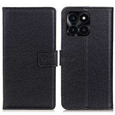 Coque Portefeuille Livre Cuir Etui Clapet A08D pour Huawei Honor X8b Noir