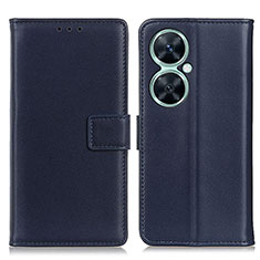 Coque Portefeuille Livre Cuir Etui Clapet A08D pour Huawei Nova 11i Bleu