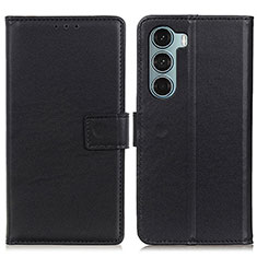 Coque Portefeuille Livre Cuir Etui Clapet A08D pour Motorola Moto Edge S30 5G Noir