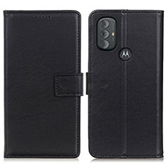 Coque Portefeuille Livre Cuir Etui Clapet A08D pour Motorola Moto G Play Gen 2 Noir