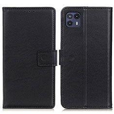 Coque Portefeuille Livre Cuir Etui Clapet A08D pour Motorola Moto G50 5G Noir