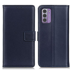 Coque Portefeuille Livre Cuir Etui Clapet A08D pour Nokia G310 5G Bleu