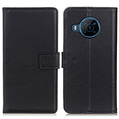 Coque Portefeuille Livre Cuir Etui Clapet A08D pour Nokia X100 5G Noir