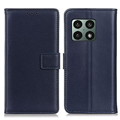 Coque Portefeuille Livre Cuir Etui Clapet A08D pour OnePlus 10 Pro 5G Bleu