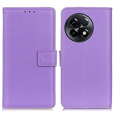 Coque Portefeuille Livre Cuir Etui Clapet A08D pour OnePlus Ace 2 Pro 5G Violet