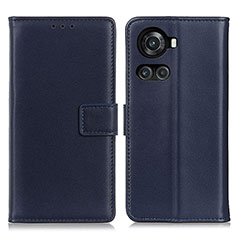 Coque Portefeuille Livre Cuir Etui Clapet A08D pour OnePlus Ace 5G Bleu