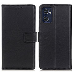 Coque Portefeuille Livre Cuir Etui Clapet A08D pour OnePlus Nord CE 2 5G Noir