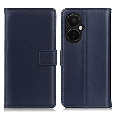 Coque Portefeuille Livre Cuir Etui Clapet A08D pour OnePlus Nord CE 3 5G Bleu