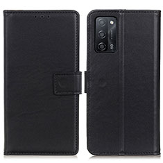 Coque Portefeuille Livre Cuir Etui Clapet A08D pour Oppo A53s 5G Noir