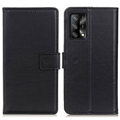 Coque Portefeuille Livre Cuir Etui Clapet A08D pour Oppo Reno6 Lite Noir