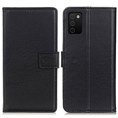 Coque Portefeuille Livre Cuir Etui Clapet A08D pour Samsung Galaxy A03s Noir