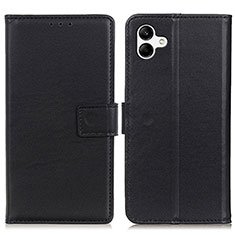 Coque Portefeuille Livre Cuir Etui Clapet A08D pour Samsung Galaxy A04 4G Noir