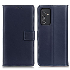 Coque Portefeuille Livre Cuir Etui Clapet A08D pour Samsung Galaxy A15 4G Bleu