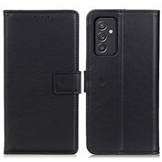 Coque Portefeuille Livre Cuir Etui Clapet A08D pour Samsung Galaxy A15 4G Noir