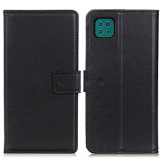 Coque Portefeuille Livre Cuir Etui Clapet A08D pour Samsung Galaxy A22 5G Noir