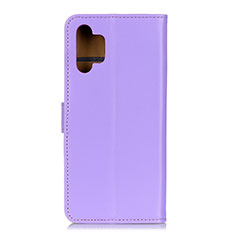 Coque Portefeuille Livre Cuir Etui Clapet A08D pour Samsung Galaxy A32 5G Violet