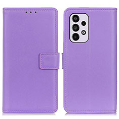 Coque Portefeuille Livre Cuir Etui Clapet A08D pour Samsung Galaxy A33 5G Violet