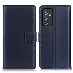 Coque Portefeuille Livre Cuir Etui Clapet A08D pour Samsung Galaxy A34 5G Bleu