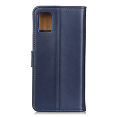 Coque Portefeuille Livre Cuir Etui Clapet A08D pour Samsung Galaxy A52s 5G Bleu