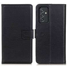Coque Portefeuille Livre Cuir Etui Clapet A08D pour Samsung Galaxy Quantum2 5G Noir