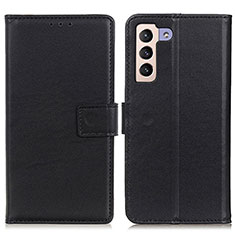 Coque Portefeuille Livre Cuir Etui Clapet A08D pour Samsung Galaxy S21 5G Noir