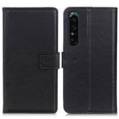 Coque Portefeuille Livre Cuir Etui Clapet A08D pour Sony Xperia 1 IV Noir