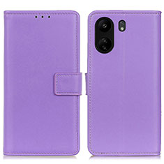 Coque Portefeuille Livre Cuir Etui Clapet A08D pour Xiaomi Poco C65 Violet