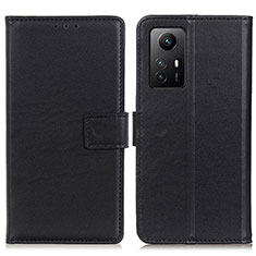 Coque Portefeuille Livre Cuir Etui Clapet A08D pour Xiaomi Redmi Note 12S Noir