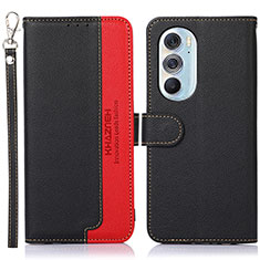 Coque Portefeuille Livre Cuir Etui Clapet A09D pour Motorola Moto Edge X30 5G Noir