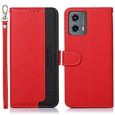 Coque Portefeuille Livre Cuir Etui Clapet A09D pour Motorola Moto G 5G (2023) Rouge